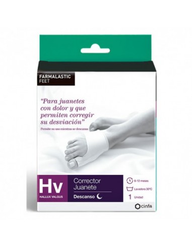 PROTECTOR JUANETE CALZADO HABITUAL FARMALASTIC...