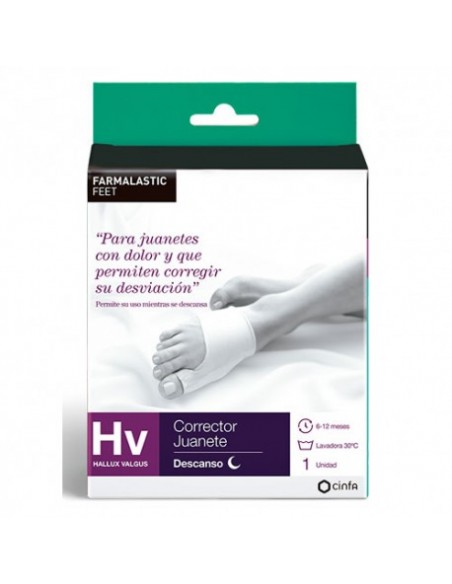 PROTECTOR JUANETE CALZADO HABITUAL FARMALASTIC FEET TMED