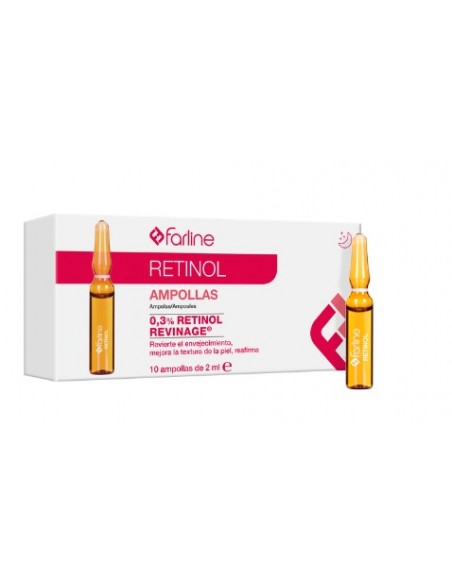 FARLINE AMPOLLAS FACIALES RETINOL 10 AMPOLLAS 2 ML