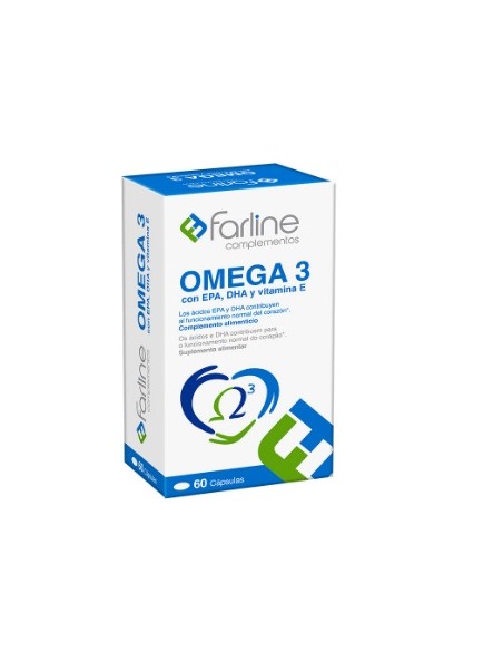 FARLINE COMPLEMENTOS OMEGA 3 60 CAPSULAS