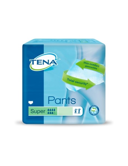 ABSORBENTE INCONTINENCIA ORINA LIGERA TENA PANTS SUPER T GRANDE 12 U