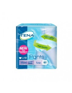 ABSORBENTE INCONTONENCIA ORINA TENA PANTS MAXI T GRANDE 10 U