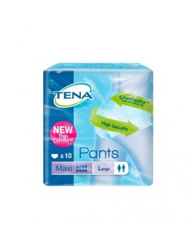 ABSORB INC ORINA TENA PANTS MAXI T MED 10 U