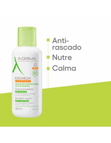 ADERMA EXOMEGA CONTROL CREMA EMOLIENTE 400 ML