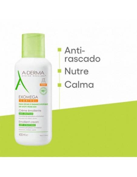 ADERMA EXOMEGA CONTROL CREMA EMOLIENTE 400 ML