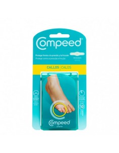 COMPEED CALLOS TAMAÑO MEDIANO 10 UNIDADES