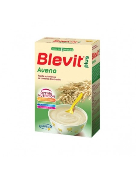 BLEVIT PLUS AVENA 6 MESES  300 G 12 U