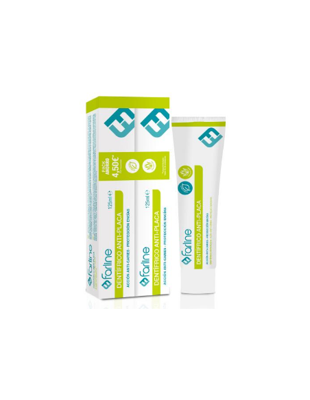 FARLINE PASTA ANTIPLACA ALOE VERA 2 X 125 ML