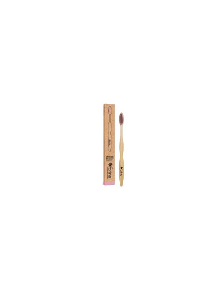 CEPILLO DENTAL DE BAMBU FARLINE ROSA