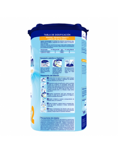 ALMIRON ADVANCE DIGEST 2 POLVO 800 G