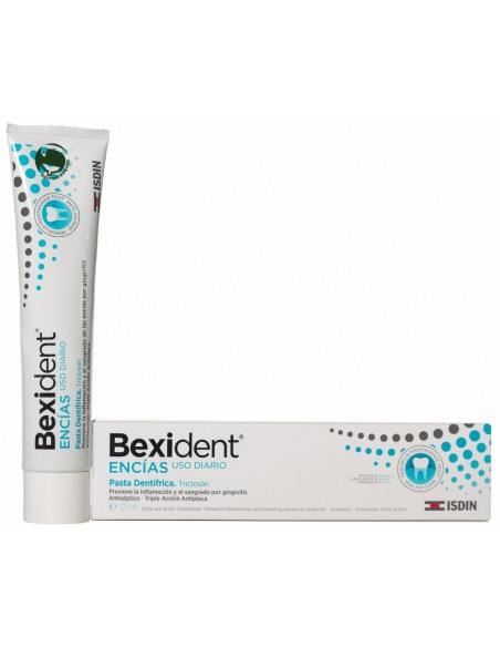 BEXIDENT ENCIAS USO DIARIO PASTA DENTAL TRICLOSAN 1 ENVASE 75 ml