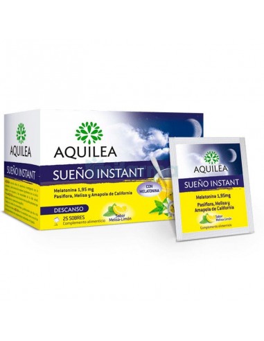 AQUILEA SUENO INSTANT 195 MG 25 SOBRES