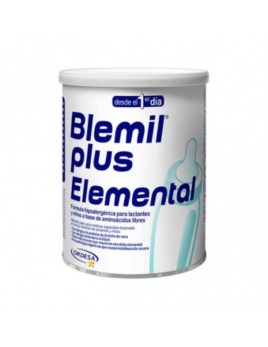 BLEMIL PLUS ELEMENTAL 6 LATAS 400 g SABOR NEUTRO