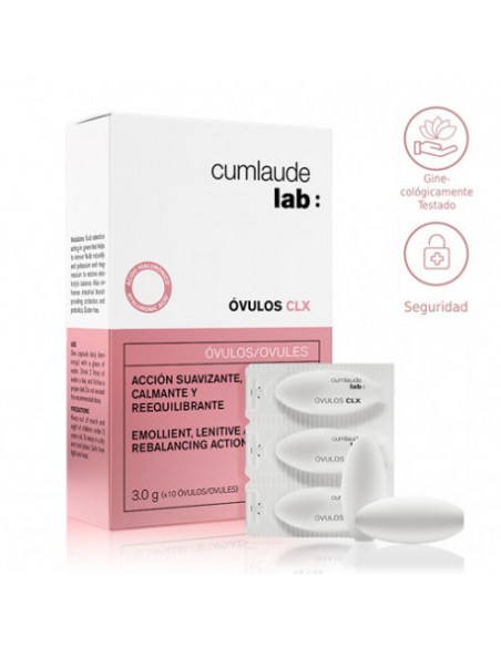 CUMLAUDE LAB GYNELAUDE OVULOS CLX 10 OVULOS