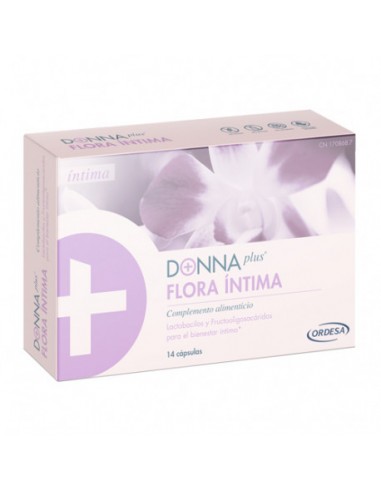 DONNA PLUS+ FLORA ÍNTIMA 14 CÁPSULAS