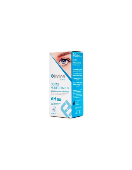 FARLINE OPTICA GOTAS LUBRICANTES CON HIALURONICO 15 ML