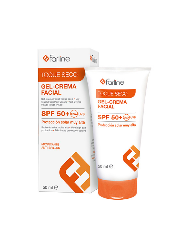 FARLINE GEL CREMA FACIAL TOQUE SECO SPF 50+ 50 ML