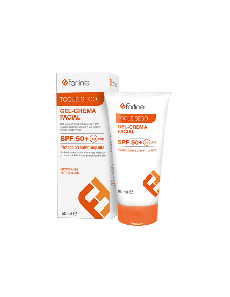 FARLINE GEL CREMA FACIAL TOQUE SECO SPF 50+ 50 ML
