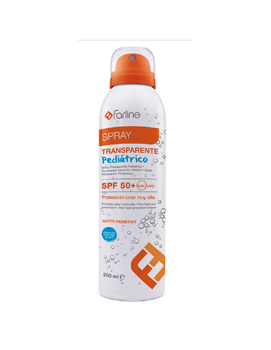 FARLINE SPRAY TRANSPARENTE PEDIATRICO SPF50 1...