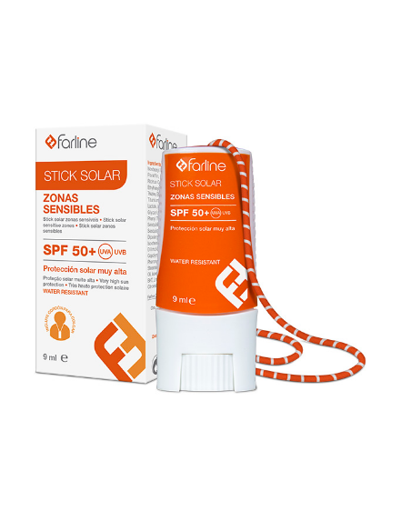 FARLINE STICK SOLAR SPF 50+ ZONAS SENSIBLES 9 ML
