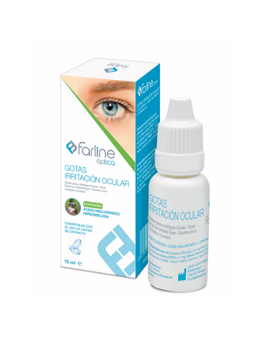 FARLINE OPTICA GOTAS IRRITACION OCULAR 15 ML