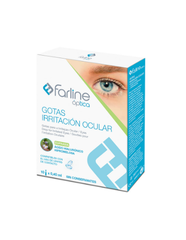 FARLINE OPTICA GOTAS IRRITACION OCULAR...