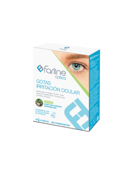 FARLINE OPTICA GOTAS IRRITACION OCULAR MONODOSIS GOTAS OFTALMICAS 10 U