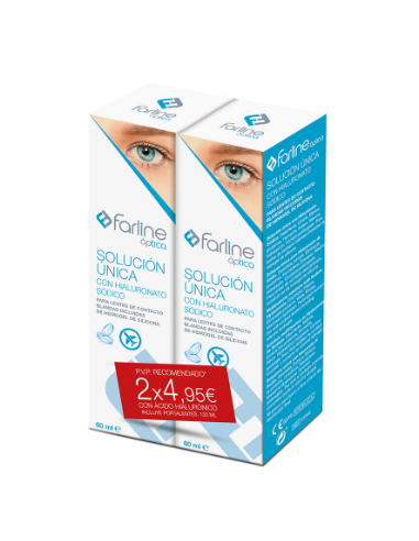 SOLUCION UNICA FARLINE PACK 2X 4.95 120ML