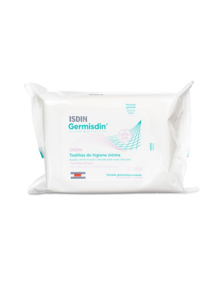 ISDIN GERMISDIN HYGIENE  PROTECTION INTIM TOALLITAS DE HIGIENE INTIMA 20 TOALLITAS