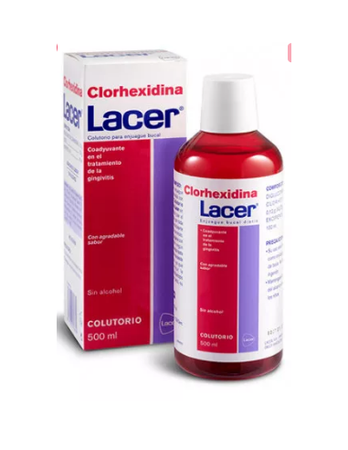 LACER COLUTORIO CLORHEXIDINA  500 ML