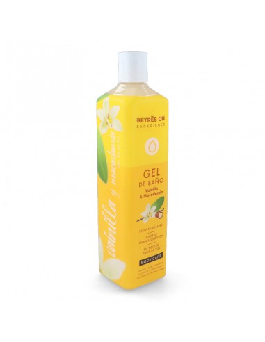 GEL DE BAÑO BETRES ON VAINILLA Y MACADAMIA 750ML