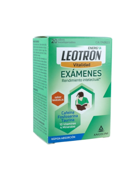 LEOTRON EXAMENES RENDIMIENTO INTELECTUAL 20 SOBRES