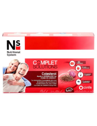 NS COMPLET SOLUTIONS COLESTEROL 2 ENVASES 30...