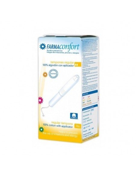 TAMPONES 100ALGODON REGULAR 16 U