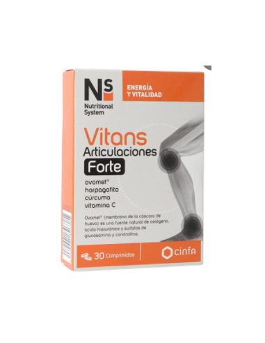 NS VITANS ARTICULACIONES FORTE 30 COMPRIMIDOS