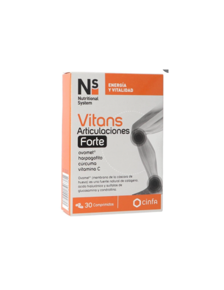 NS VITANS ARTICULACIONES FORTE 30 COMPRIMIDOS