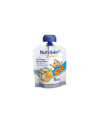 NUTRIBEN FRUTA & GO GALLETAS PERA PLÁTANO...