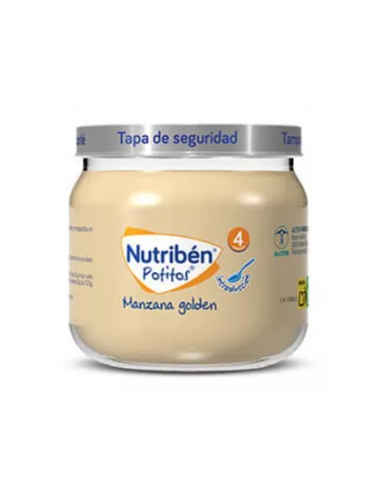NUTRIBEN MANZANA GOLDEN POTITO INICIO 130 G