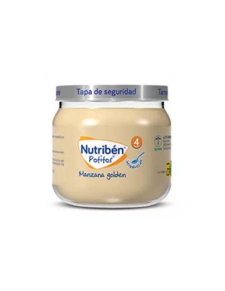 NUTRIBEN MANZANA GOLDEN POTITO INICIO 130 G