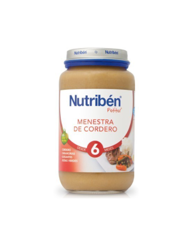 NUTRIBEN MENESTRA DE CORDERO POTITO GRANDOTE 250 G