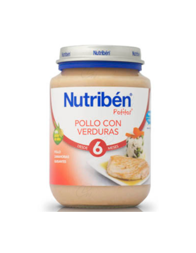 NUTRIBEN POLLO CON VERDURAS POTITO JUNIOR 200 G