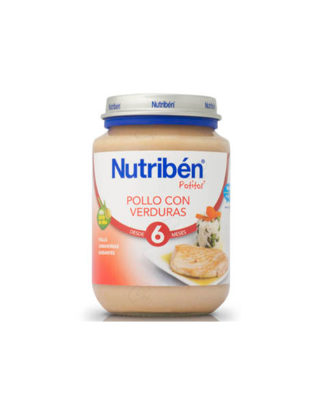NUTRIBEN POLLO CON VERDURAS POTITO JUNIOR 200 G