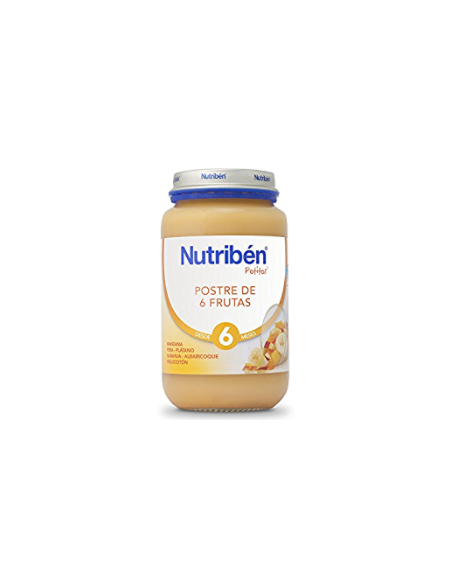 NUTRIBEN POSTRE DE 6 FRUTAS POTITO JUNIOR 200 G