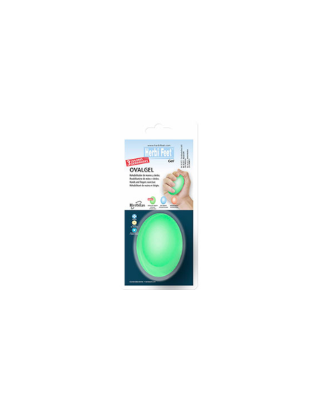 OVALGEL EXTRA SUAVE REHABILITADOR MANOS HERBI FEET 1 UNIDAD