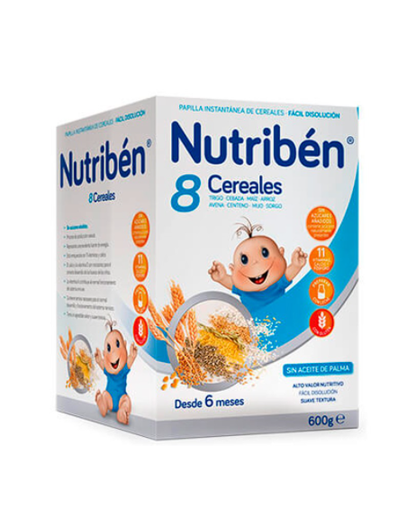 PAPILLA NUTRIBEN 8 CEREALES DIGEST 600 G