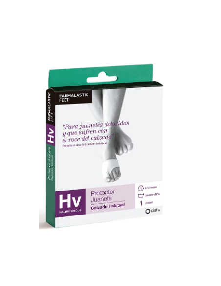 PROTECTOR JUANETE CALZADO HABITUAL FARMALASTIC FEET TGDE