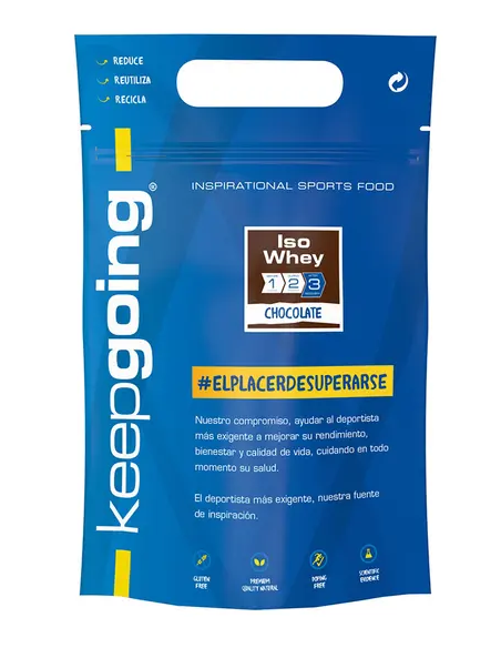 PROTEINAS ISO WHEY PROTEIN PB CHOCOLATE KEEPGOING 1KG