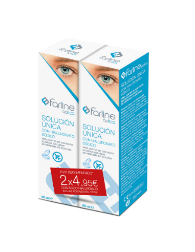 FARLINE SOLUCIÓN ÚNICA AH 2X60ML