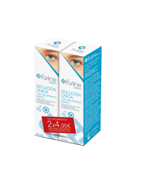 FARLINE SOLUCIÓN ÚNICA AH 2X60ML