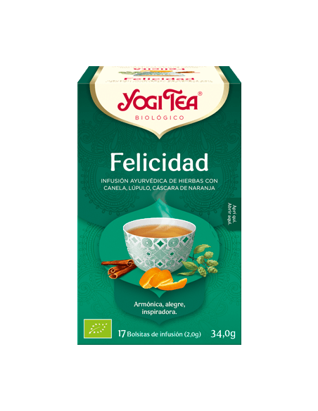 YOGI TEA FELICIDAD 17 BOLSITAS